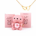 Eternal Rose Jewelry Bear Box
