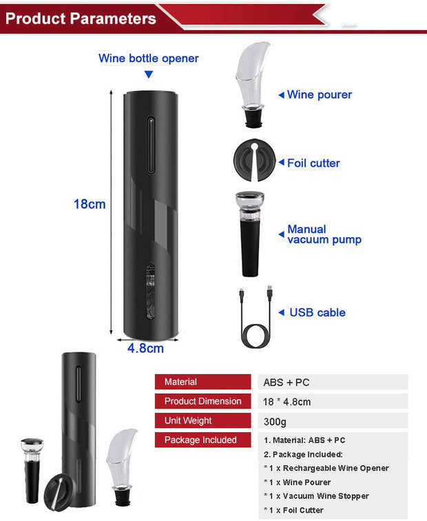 Electric Wine Opener By Luximer