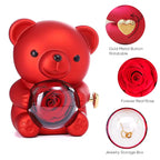 Eternal Rose Jewelry Bear Box